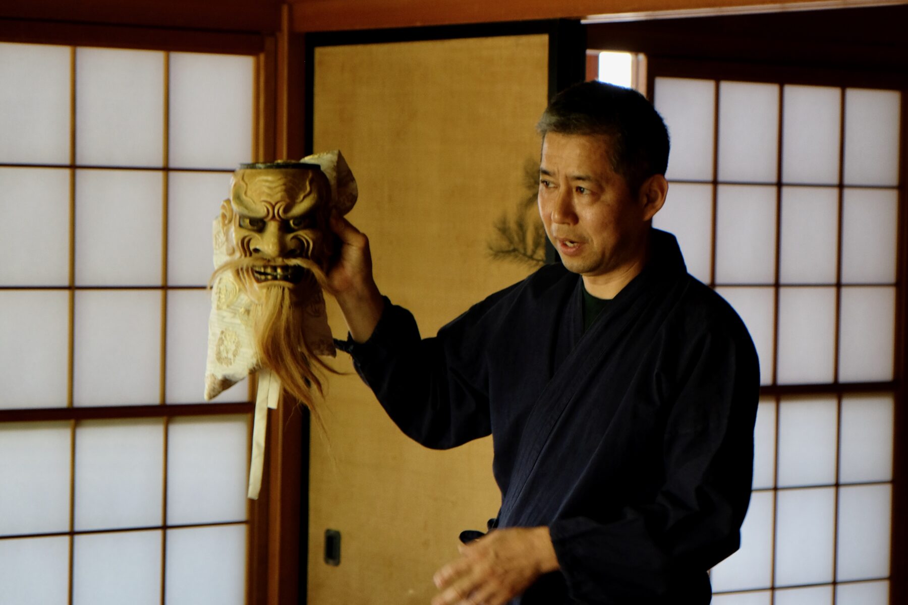 Three Noh Theater Masks – B Dry Goods